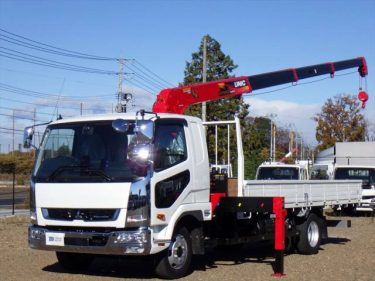 4tユニック UNIC製クレーン付平ボディー